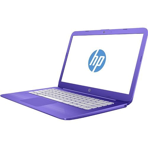 HP لاب توب Stream 14-cb113wm - Intel Celeron - رام 4 جيجا بايت - ذاكرة EMMC 32 جيجا بايت - شاشة HD 14 بوصة - معالج رسومات Intel - Windows 10 - بنفسجي