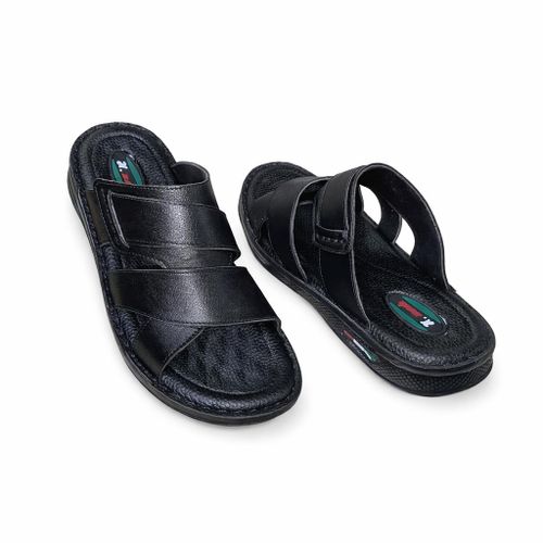 product_image_name-Generic-سليبر رجالى فلات جلد طبيعى -1