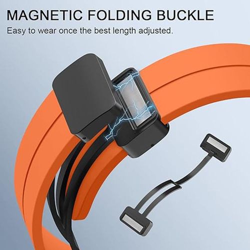 product_image_name-Generic-22mm Silicone Strap Magnetic Folding Buckle For Huawei Watch 4 / Huawei Watch 4 Pro / Huawei Watch GT4 46mm / Huawei Watch4 / Watch4 Pro / Watch GT 4 46mm-3