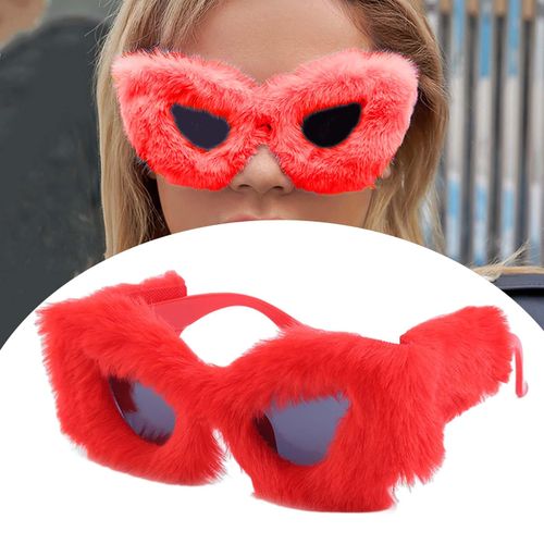 Red cheap pointy glasses