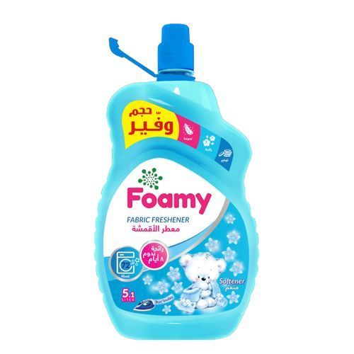 product_image_name-Foamy-فومي سائل صابون منعم الاقمشة الازرق 5100 مل-1