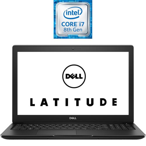 DELL Latitude 3500 Laptop - Intel Core I7 - 8GB RAM - 1TB HDD - 15.6-inch HD - 2GB GPU - Ubuntu - Black