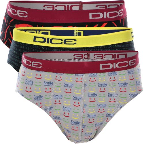 Dice Bundle Of Three Patterned Briefs price in Egypt, Jumia Egypt