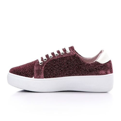 product_image_name-Fashion-حذاء رياضي نسائي مزين بجليتر من بينك ستار - فوشيا داكن-2