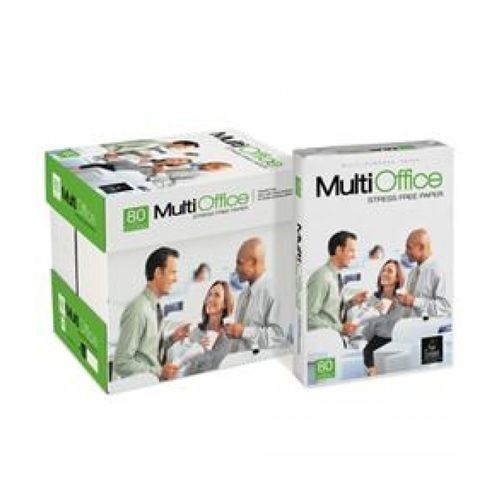 Buy Multi Office A4 Paper - 80g - White - 500 Sheets- 5 Packs in Egypt