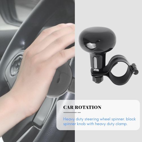 Auto Heavy Duty Suicide Knob Car Steering Wheel Spinner Handle Knob  Universal