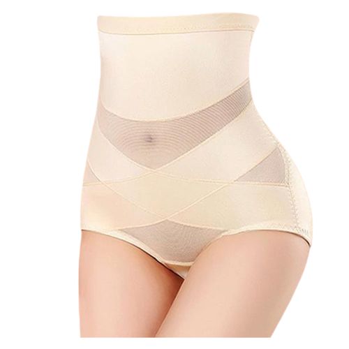 Cross Compression Abs Shaping Pants Women Slimming Body Shaper Tummy Control  