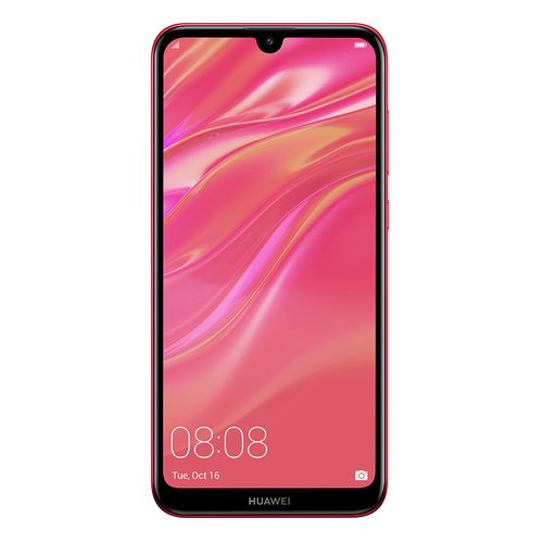 Huawei Y7 Prime (2019) - موبايل 6.26 بوصة - 64 جيجا بايت - أحمر