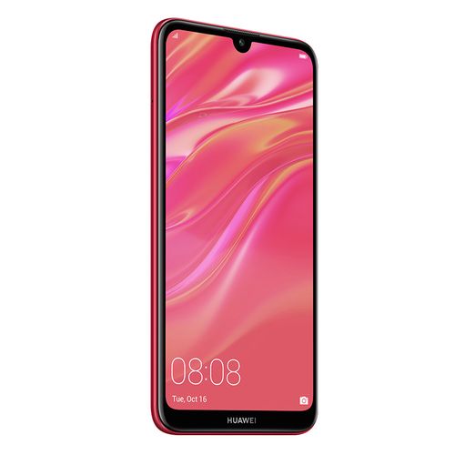 Huawei Y7 Prime (2019) - موبايل 6.26 بوصة - 64 جيجا بايت - أحمر