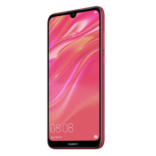 Huawei Y7 Prime (2019) - موبايل 6.26 بوصة - 64 جيجا بايت - أحمر