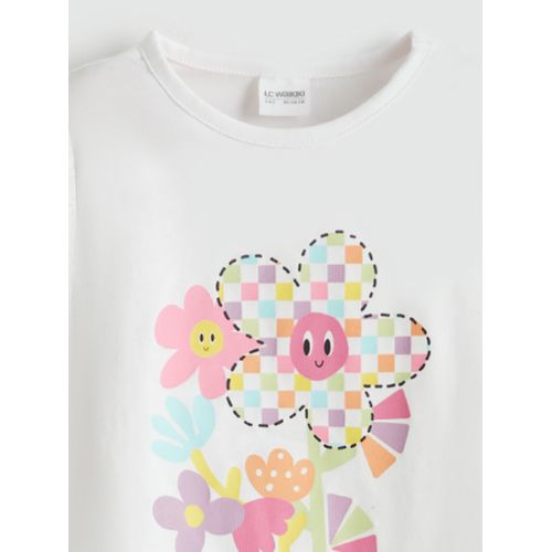 product_image_name-LC Waikiki-Printed Girl's Shortie Pyjama Set-4