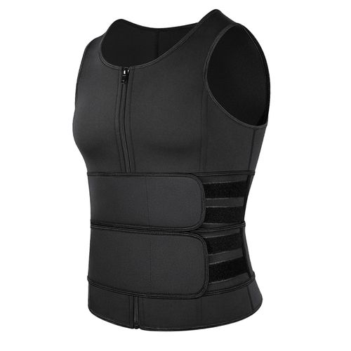 Men Sweat Waist Trainer Tank Top Vest Weight Loss Neoprene Workout Shirt  Sauna (BK,S) : : Clothing, Shoes & Accessories