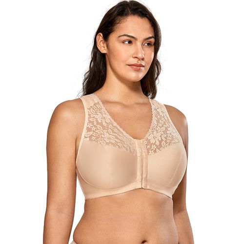 Bigersell Wirefree Bra with Support Woman Ladies Bra without Underwire  Breathable Push-up Underwear Daily Bra No Underwire Female Full-Coverage