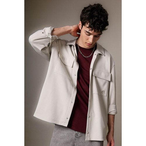 product_image_name-Defacto-Male Relax Fit Combed Cotton Long Sleeve Shirt-1