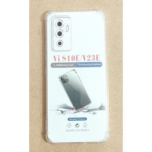 product_image_name-Generic-جراب شفاف وحمايه للكاميرا  ومضاد للصدمات لهاتف فيفو  في 23 اي - شفاف  For Vivo V23E - ViS210E-3