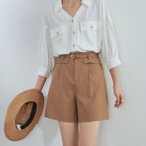 Office shorts womens store