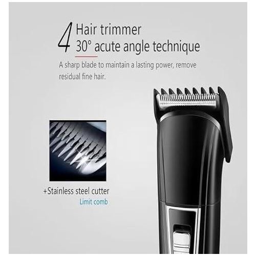 product_image_name-Kemei- km-6558 ماكينة الحلاقة الكهربائية 3 في 1 أسود-2