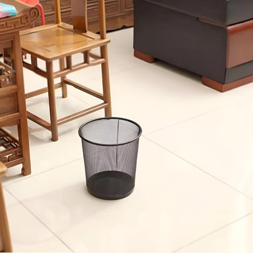 product_image_name-Generic-Wire Mesh Trash Can - High-quality rust-proof metal basket designed for durability and style, available in multiple sizes for both home and office waste management. (Small)-3