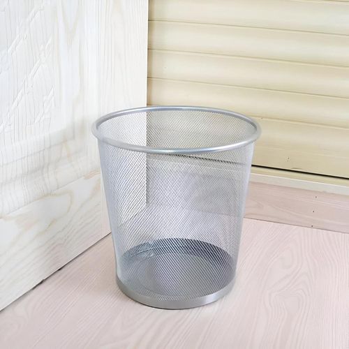 product_image_name-Generic-Wire Mesh Trash Can - High-quality rust-proof metal basket designed for durability and style, available in multiple sizes for both home and office waste management. (Small)-5
