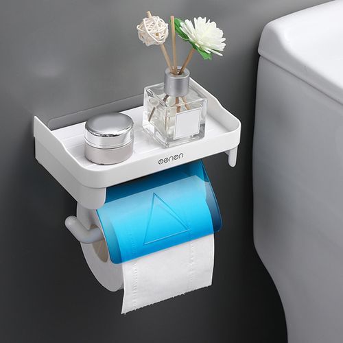 Blue toilet roll holder. official online shop.