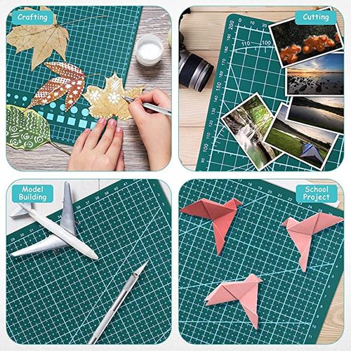 Generic CLOUDFOUR Self-Healing Craft Cutting Mat, Rotary Double Sided  Cutting Board With Craft Carving Tool And Ruler. A3 Cutting Mat For Arts  And Crafts, Sewing, Quilting And Scrapbooking Projects. @ Best Price