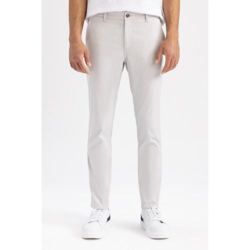 product_image_name-Defacto-Man Slim Fit Trousers - Stone-2