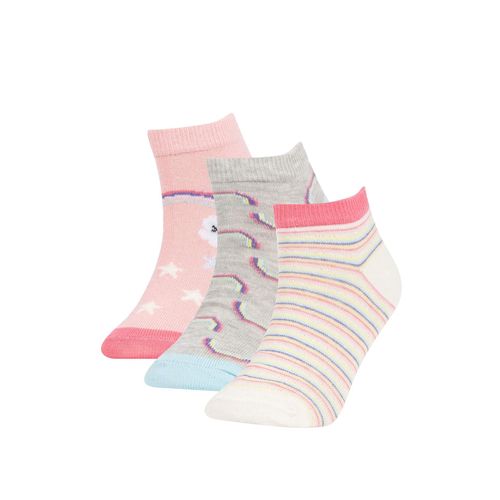 Buy Defacto Girl 3 Piece Short Socks in Egypt