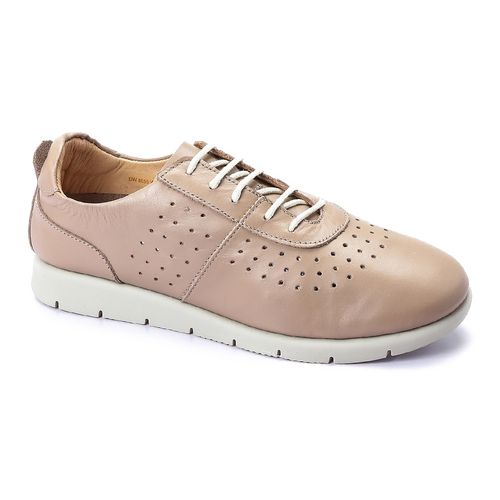 Buy Darkwood Genuine Leather Lace Up Sneaker - Sand in Egypt