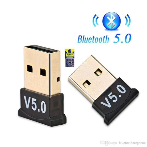 Generic محول بلوتوث V5.0 USB صغير - أسود - image 2