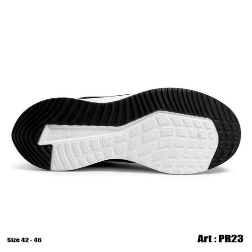 product_image_name-NOW SHOES-أحذية NOW PR23 - حذاء رياضي وجري للرجال - خفيفة الوزن، قابلة للتهوية ومريحة - أسود*برتقالي-3