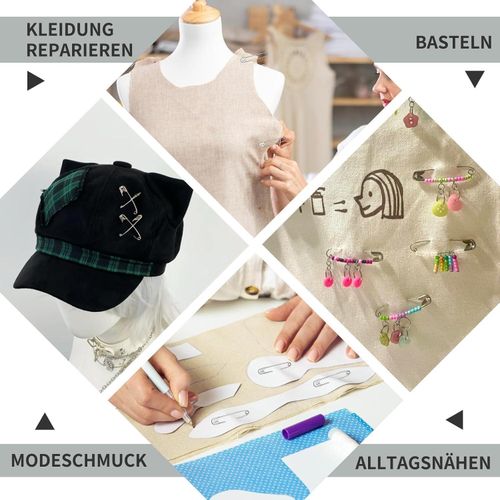 product_image_name-Generic-200 دبوس أمان، طول 55 مم، مناسب للخياطة وصناعة الملابس والمجوهرات-7