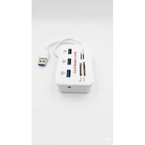 product_image_name-Generic-موزع USB 3.0 بثلاثة منافذ مع قارئ، متعدد الألوان-2