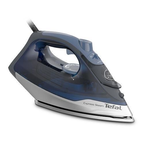 product_image_name-Tefal-مكواة بخار - 2500 واط - قاعدة سيراميك X-Glide - هإيقاف تلقائي - إخراج بخار مستمر حتى 45 جم / دقيقة - تعزيز بخار يصل إلى 160 جم / دقيقه - FV2868E2-1