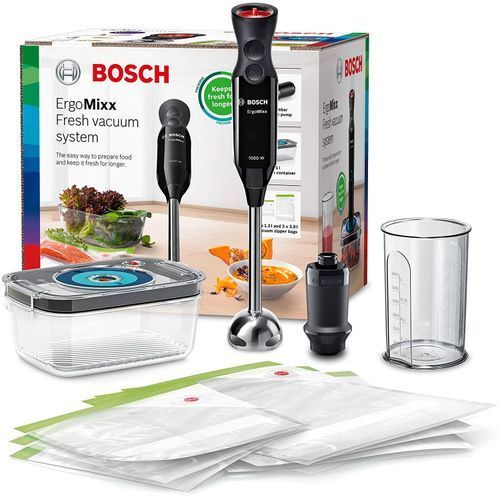 Bosch MS6CB61V1 Bosch Hand Blender ErgoMixx With Vacuum Storage System  -1000W - Black, Anthracite price in Egypt, Jumia Egypt