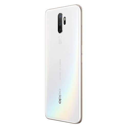 Oppo A5 (2020)- موبايل ثنائي الشريحة 6.5 بوصة 128 جيجا بايت / 4 جيجا بايت - أبيض