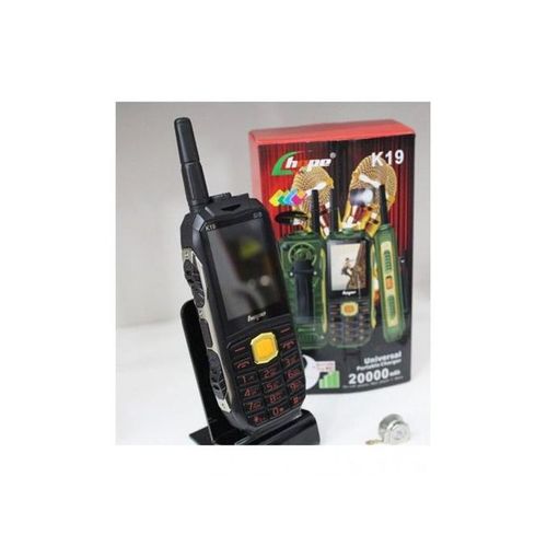 product_image_name-Hope-K19 4-SIM Card Mobile Phone - Black-1