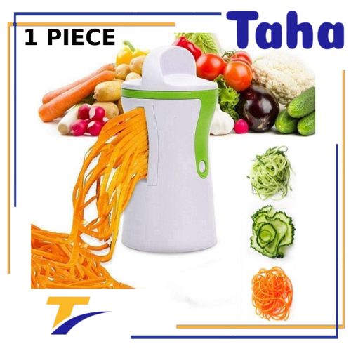 اشتري Taha Offer Stainless Steel Spiral Vegetable Slicer 1 Piece في مصر