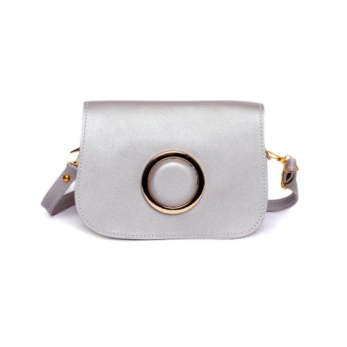 Generic شنطه كروس متوسطه الحجم _ فضى