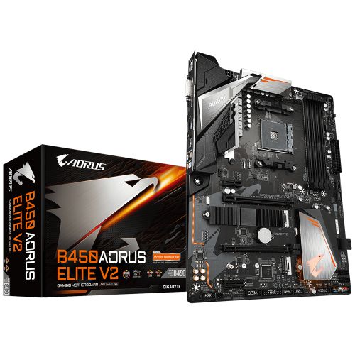 Buy Gigabyte Motherboard B450 AORUS Elite V2 (rev. 1.x) in Egypt