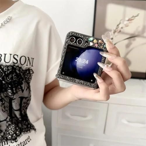 product_image_name-Generic-جراب تين تك الصلب المصنوع من البولي كربونات لهاتف سامسونج جالاكسي زد فليب 3 (6.7 بوصة)، جراب سيليكون مقاوم للصدمات مع حماية للحواف القابلة للطي، تصميم أنيق وجذاب، واقي نحيف ومتين - (أسود)-3