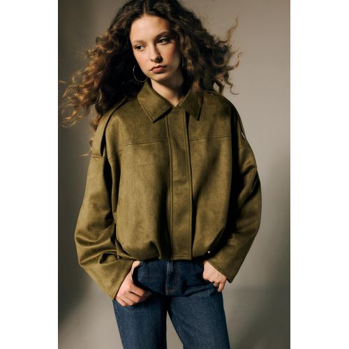 Defacto Waterproof Regular Fit Suede Jacket - image 3
