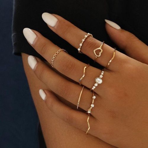 Buy Now Women Finger Rings Set Combo @ Best Price