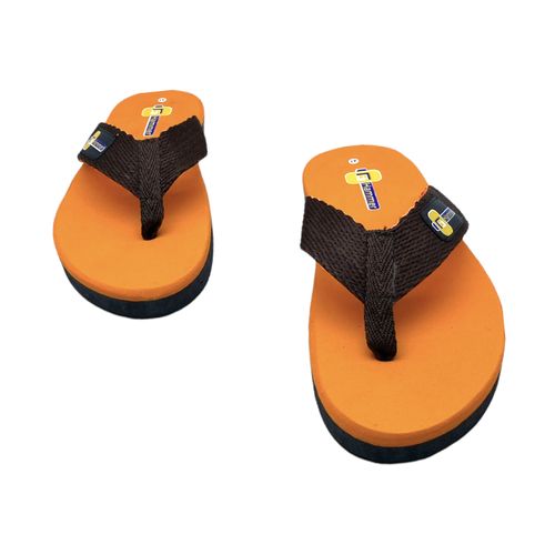 Buy Hammer HSL01-Synthetic Upper Material  Rubber Sole Round Open Toe Shape Flip-Flop For Men-Orange in Egypt