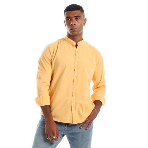 Ravin Mandarin Collar Orange Peel 