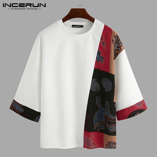 Buy Fashion New Trend Loose Large Size Leisure T-shirt in Egypt