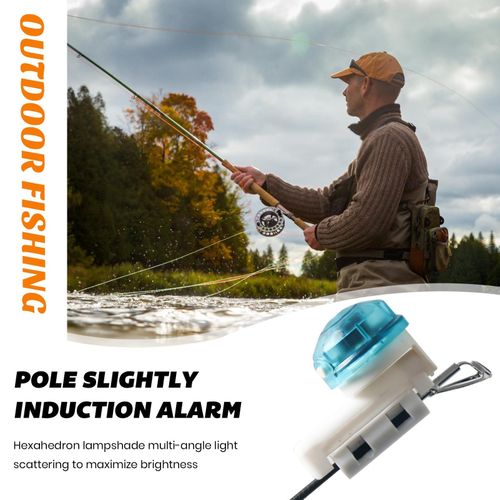 Generic Fishing Alarm Lamp Waterproof Fishing Pole Alarm Light for Easy  Blue White @ Best Price Online