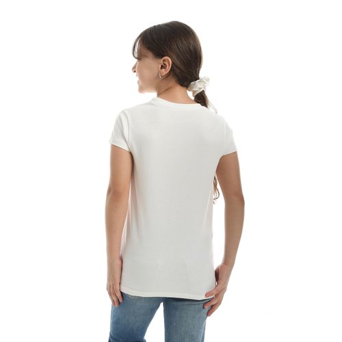 product_image_name-Ted Marchel-تي شيرت بناتي مطبوع بقصة عادية - أبيض مائل-4