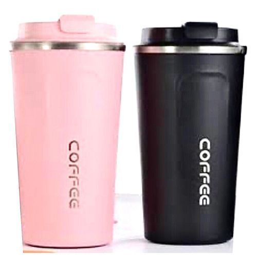 product_image_name-Generic-مج حراري استانلس ستيل داخلي من امانه ستور٢ قطعه  - اسود/بينك-1