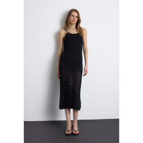 Defacto Ajurlu Halter Neck Basic Maxi Dress