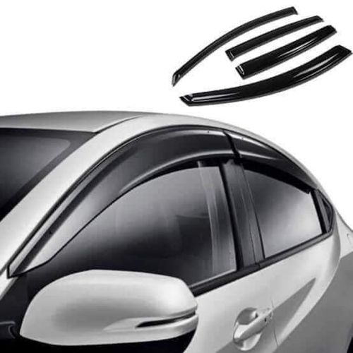 Generic Rain Guards Fits Nissan Sentra 4 Pieces From Rubber Best